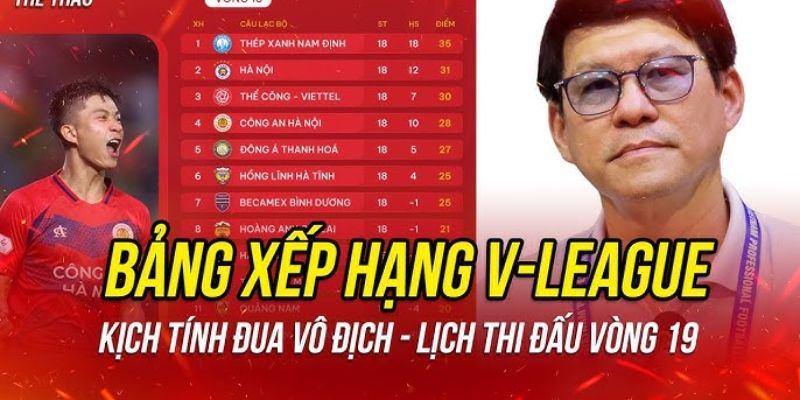 Các lưu ý quan trọng khi sử dụng bảng xếp hạng V-League trong cá cược